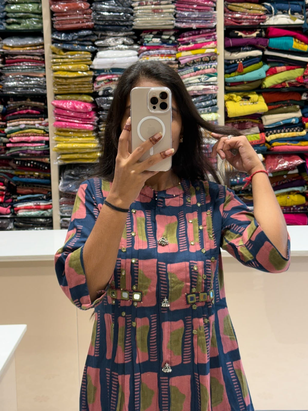 Trending Print Suit: 414