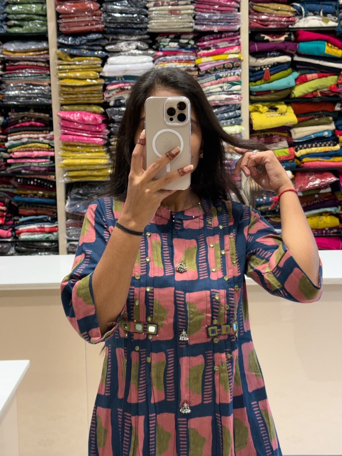 Trending Print Suit: 414