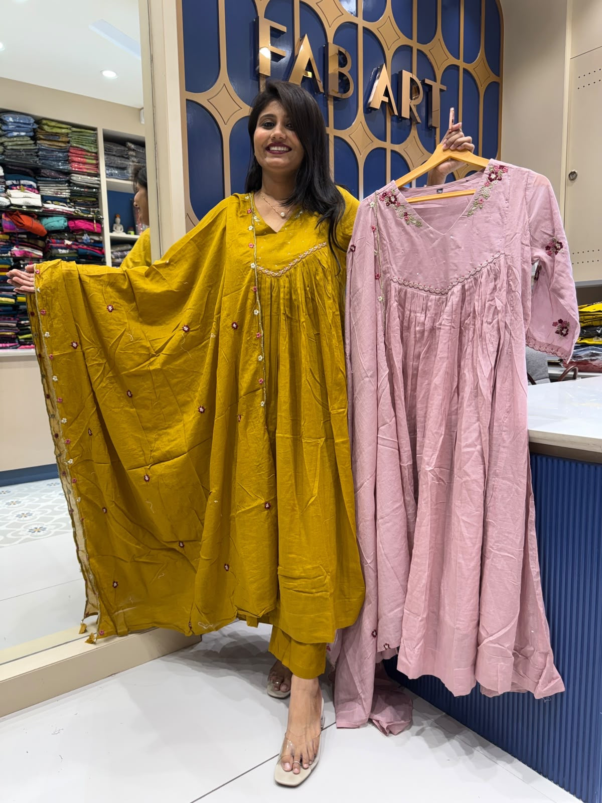 Mul Mul Cotton Suit: 413