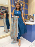 Kalamkari Silk Duppata: 358