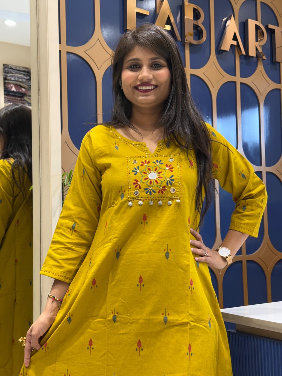 Front & Back Handwork Pair: 205