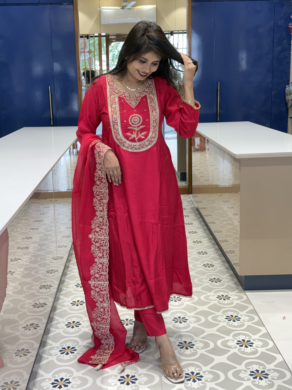 Rose Flower Dress: 0128