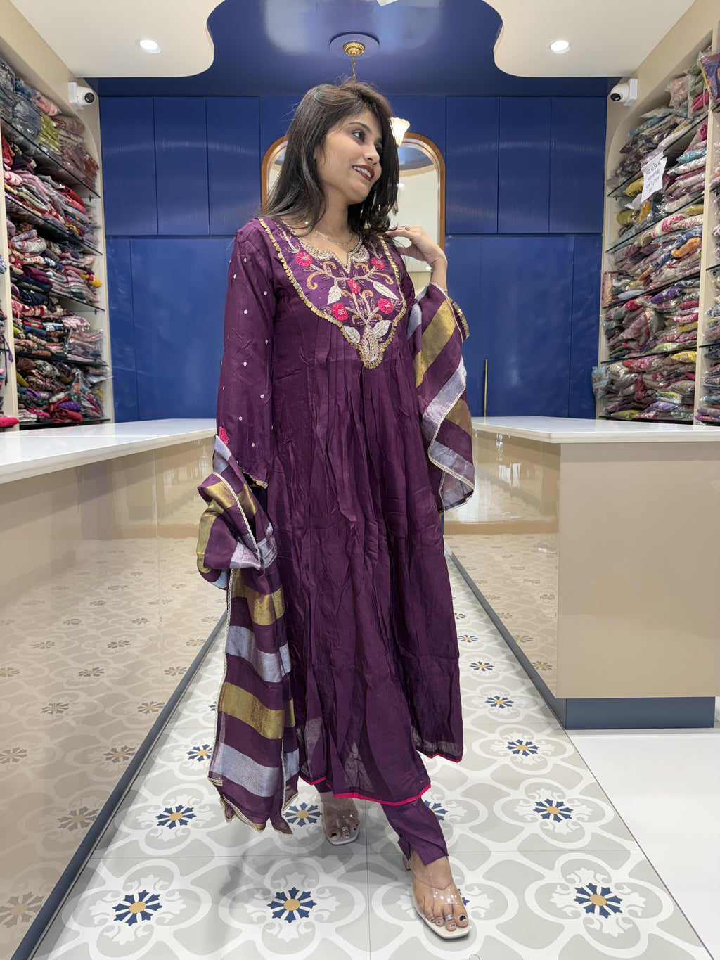 Heavy Silk Dress: 0080