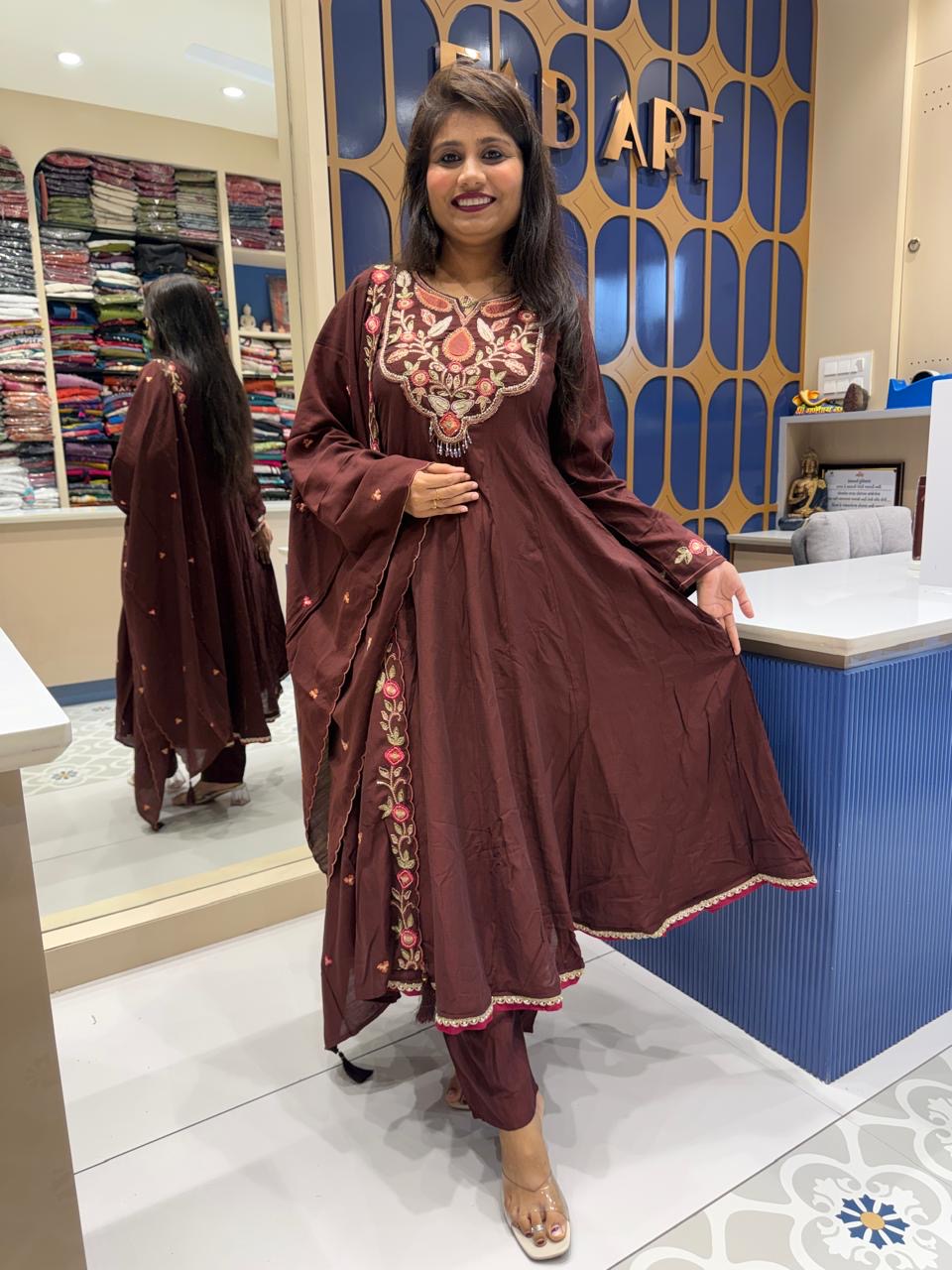 Chocolate Anarkali: 252