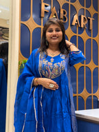 Electrical Blue Dress: 191