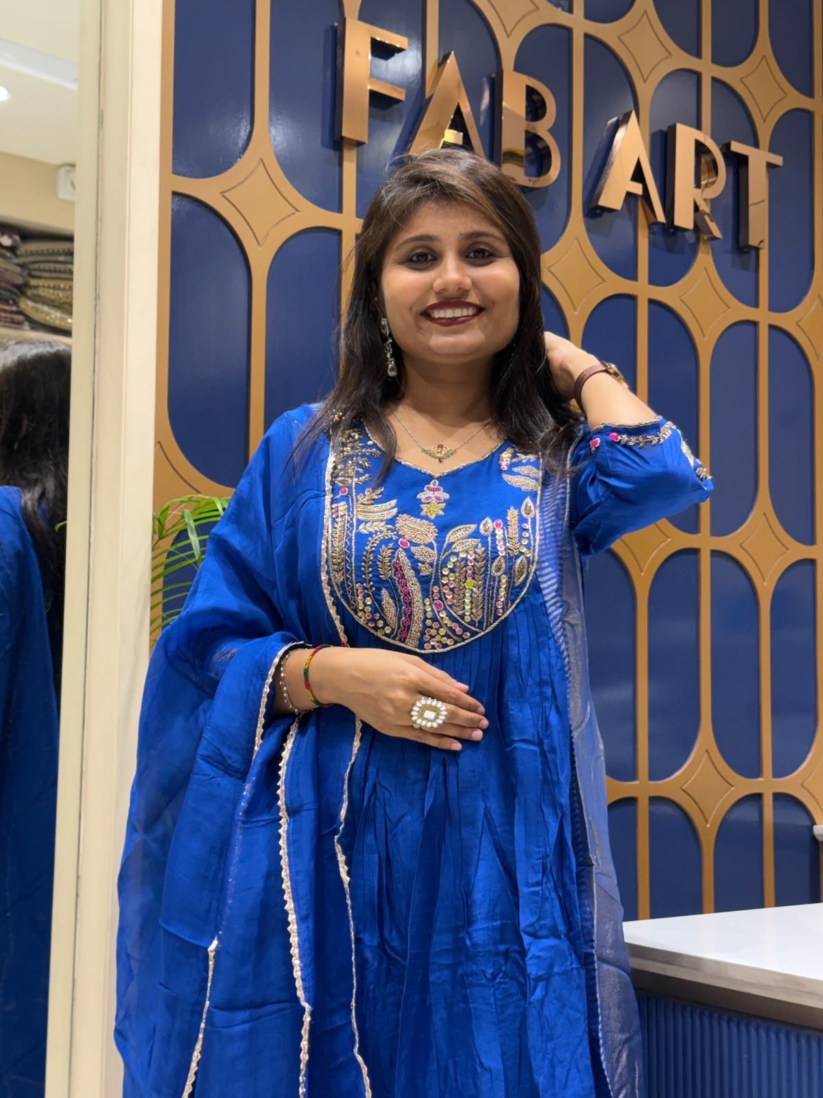 Electrical Blue Dress: 191