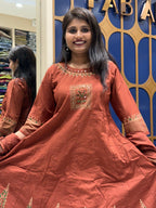 Anarkali with Mirror Work: 246