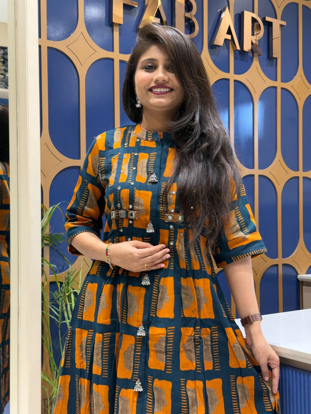Trending Print Suit: 414