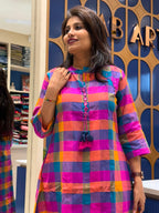 Madras Checks Handloom Pair: 223