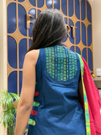 Super Hit Jamdani Dress: 0098