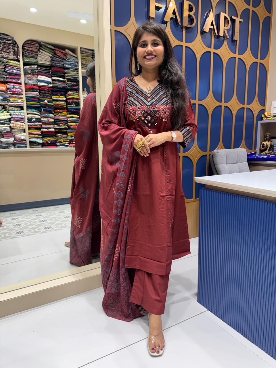 Niti Dupatta Suit :313