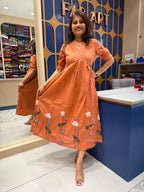 Midi Frock Dress: 183