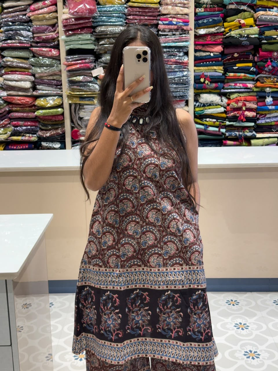 Kalamkari Print Set: 352