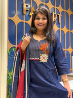 Contrast Duppata Suit: 200