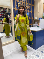 Gamti Block Print Suit: 236