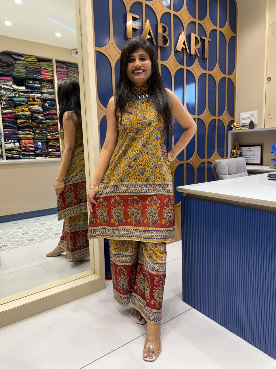 Kalamkari Print Set: 352