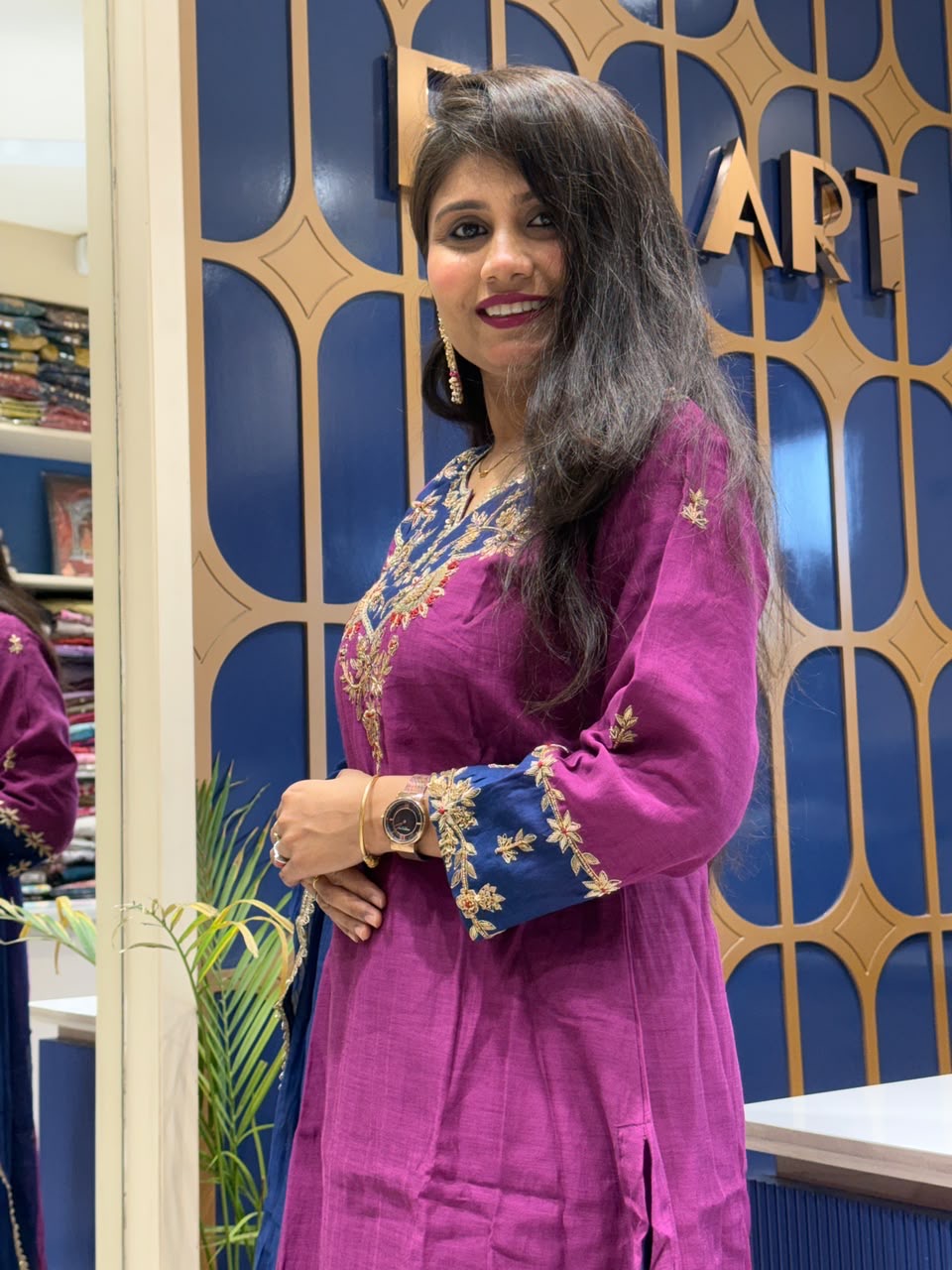 Apsara Contrast Dupatta: 310