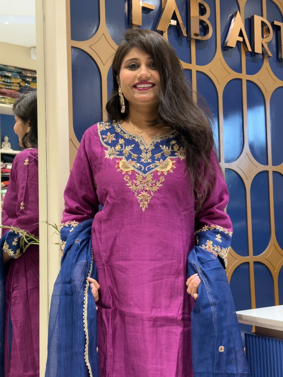 Apsara Contrast Dupatta: 310