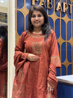 Anarkali with Mirror Work: 246