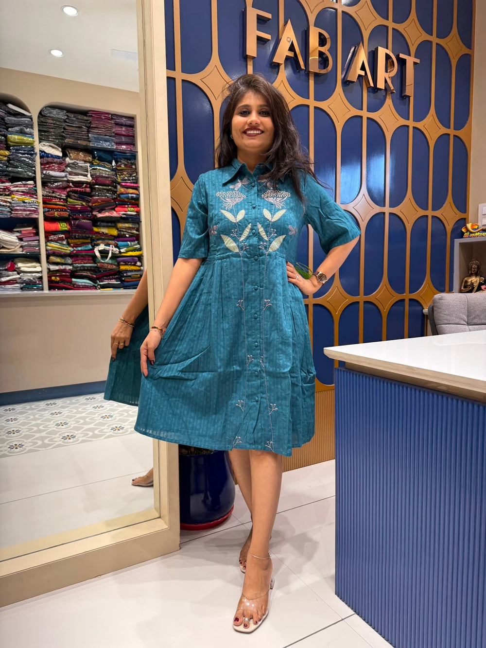 Midi Frock Dress: 184