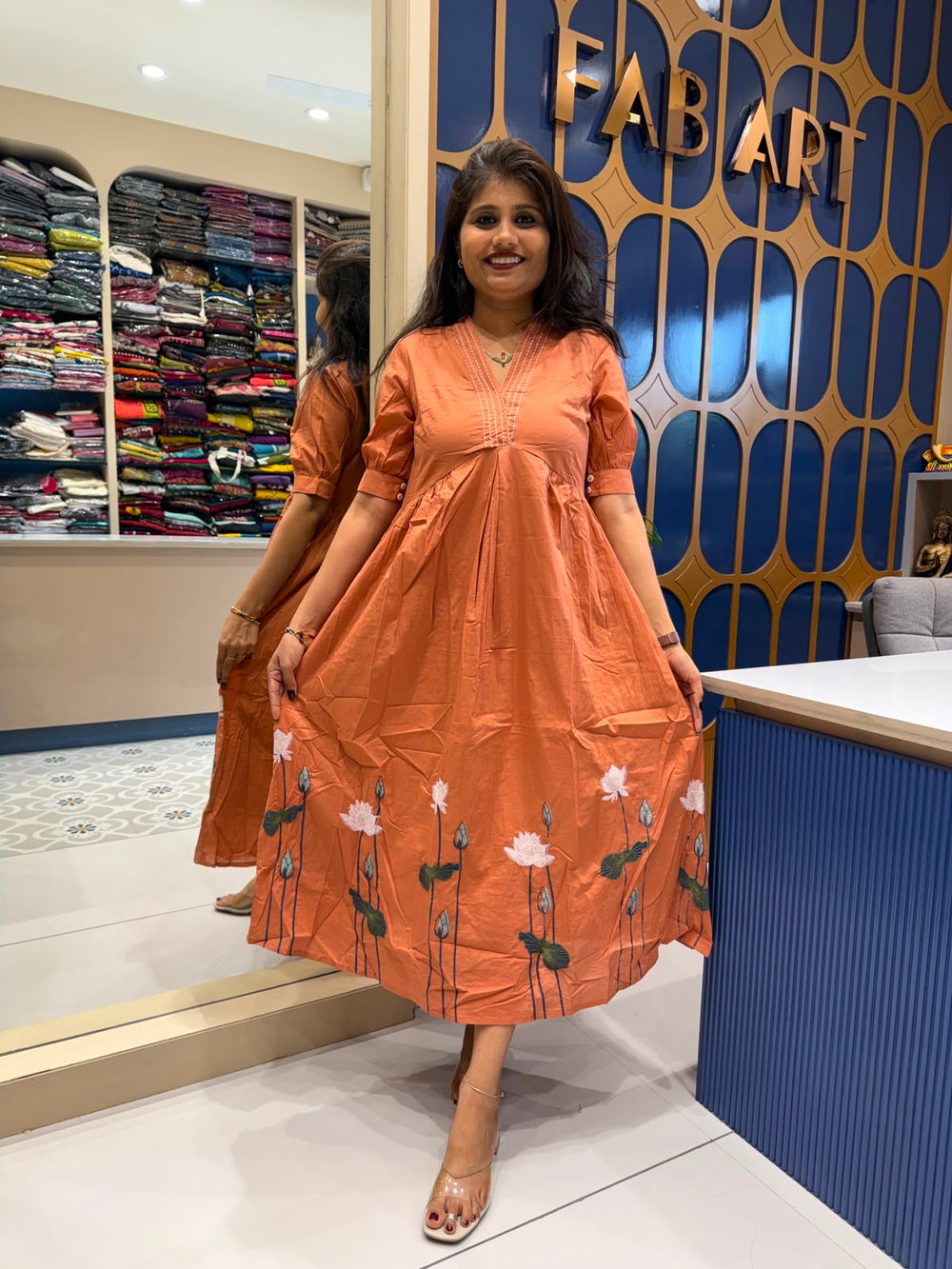 Midi Frock Dress: 183
