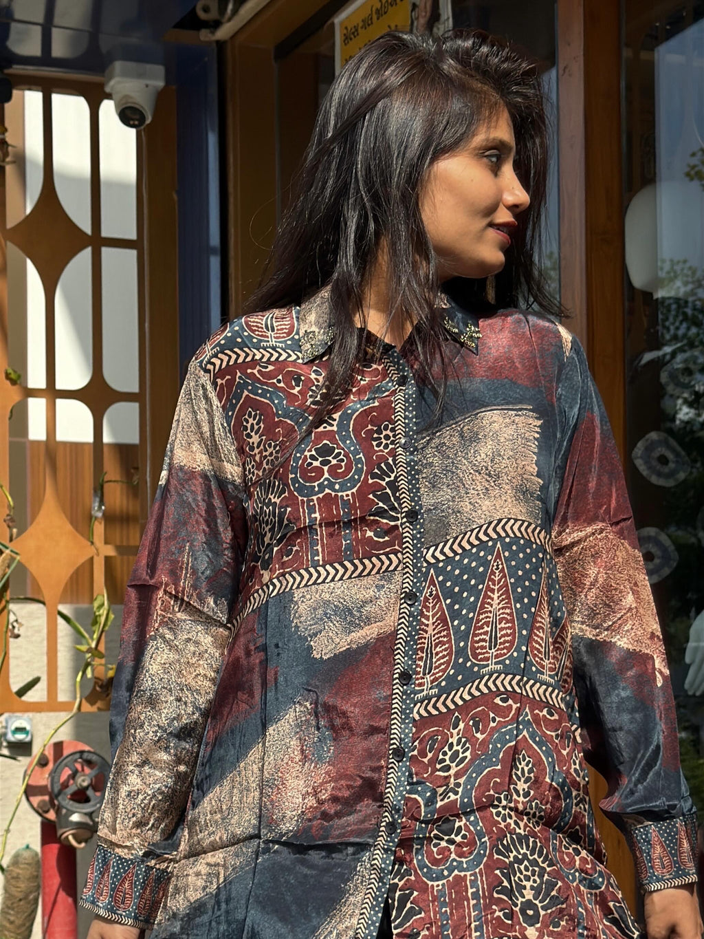 Crepe Tunic: 146