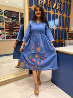 Midi Frock Dress: 186