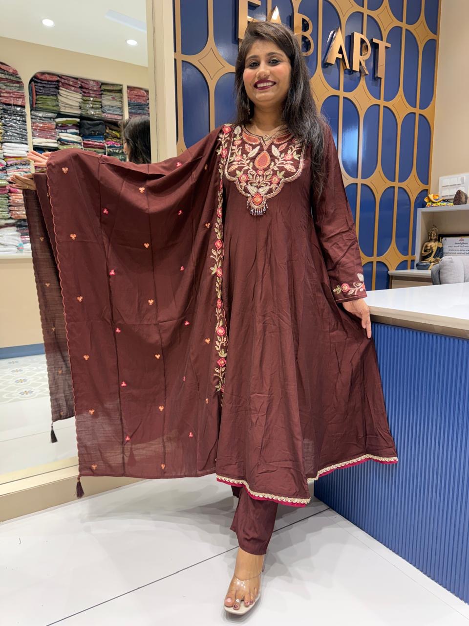 Chocolate Anarkali: 252