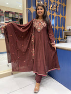 Chocolate Anarkali: 252