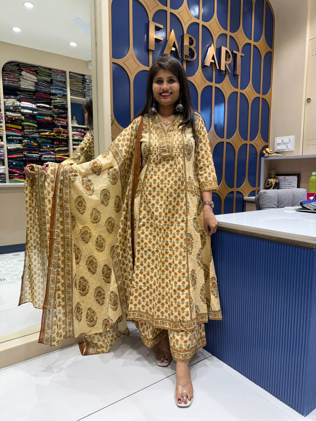 Jaipur Printed Super Dress: 283