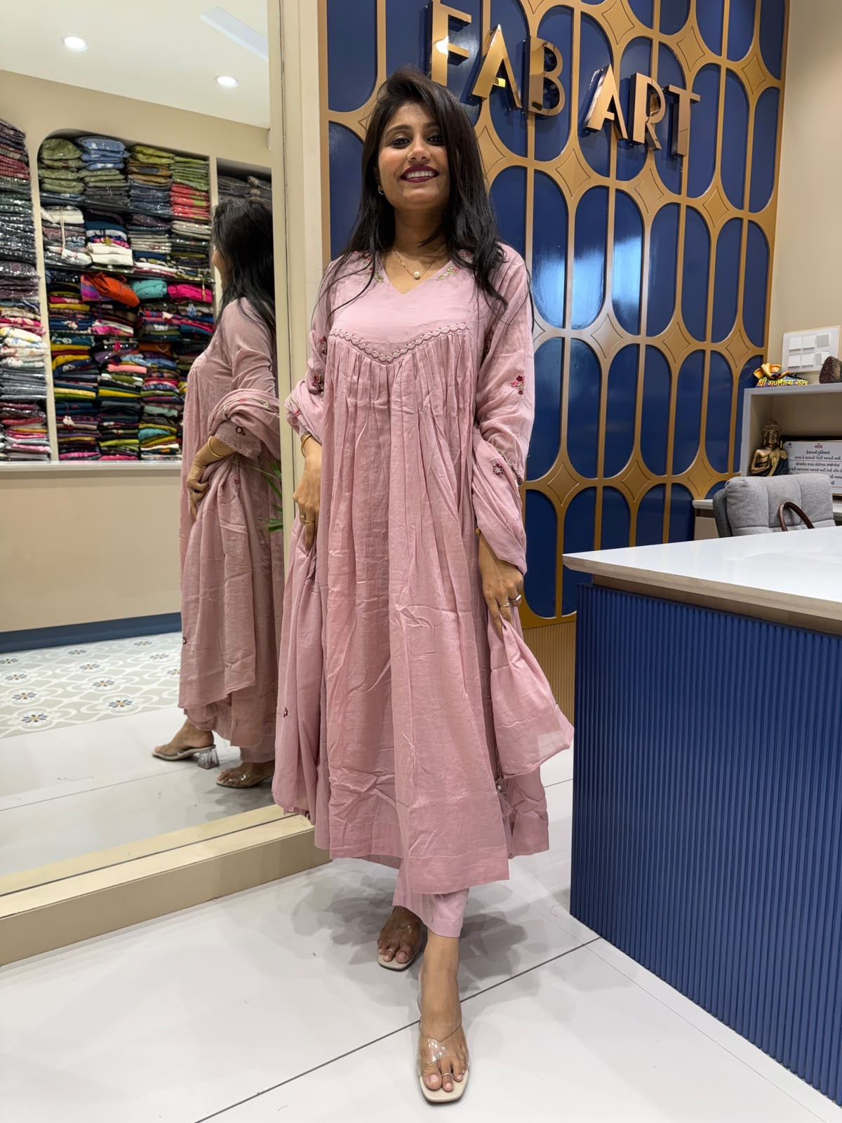 Mul Mul Cotton Suit: 413