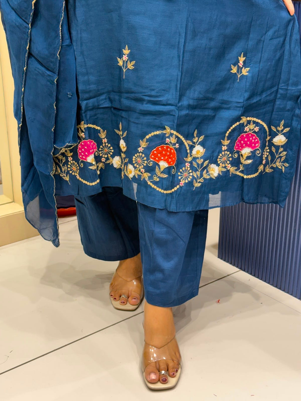 Blue Daman Patch Work: 263