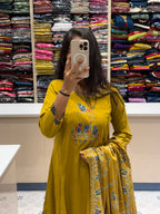 Bird Duppata Dress: 302