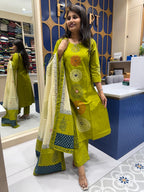 Gamti Block Print Suit: 236