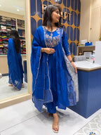 Electrical Blue Dress: 191