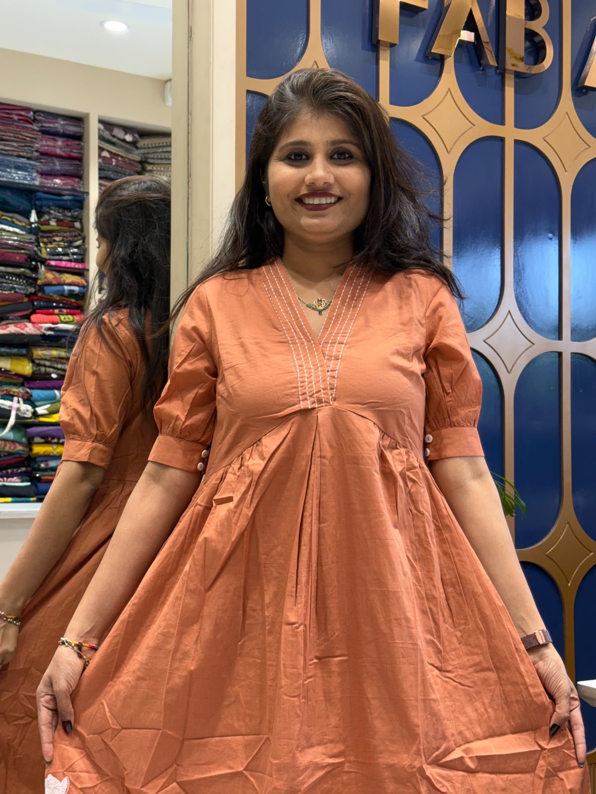 Midi Frock Dress: 183