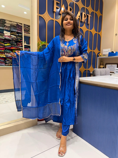 Electrical Blue Dress: 191