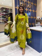 Gamti Block Print Suit: 236