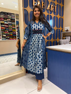 Aishwariya Overcoat Set: 293