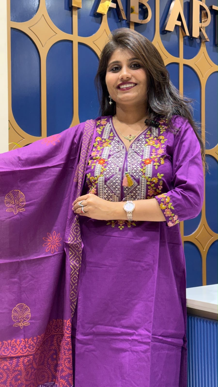 Gamthi Traditional Dupatta Set: 363