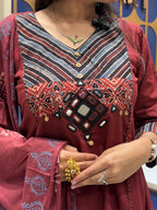 Niti Dupatta Suit :313
