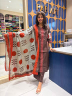 Contact Dupatta Set: 291