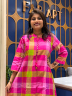 Madras Checks Handloom Pair: 223