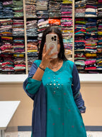 Savstika Duppata Dress: 207