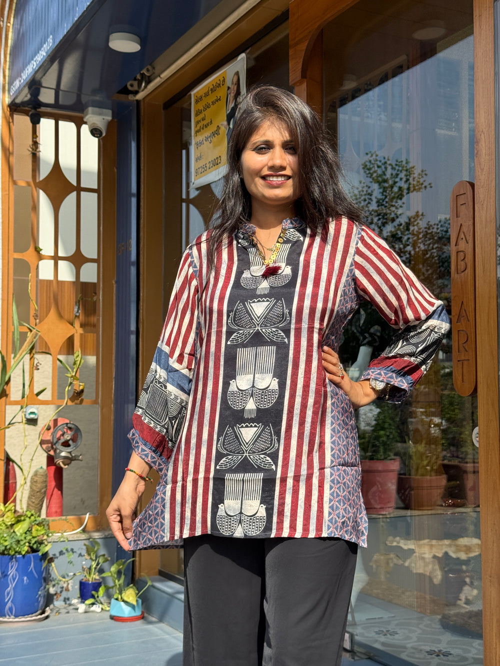 Crepe Tunic: 147