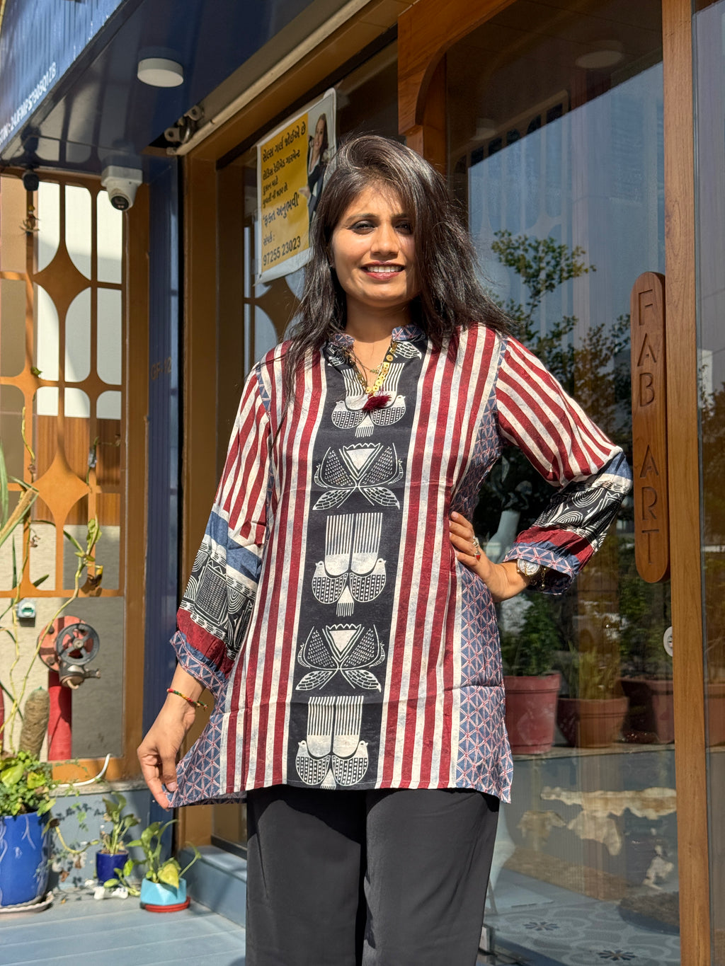 Crepe Tunic: 147