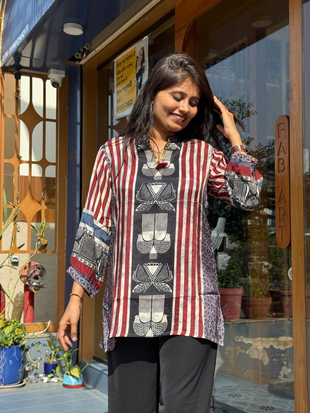 Crepe Tunic: 147