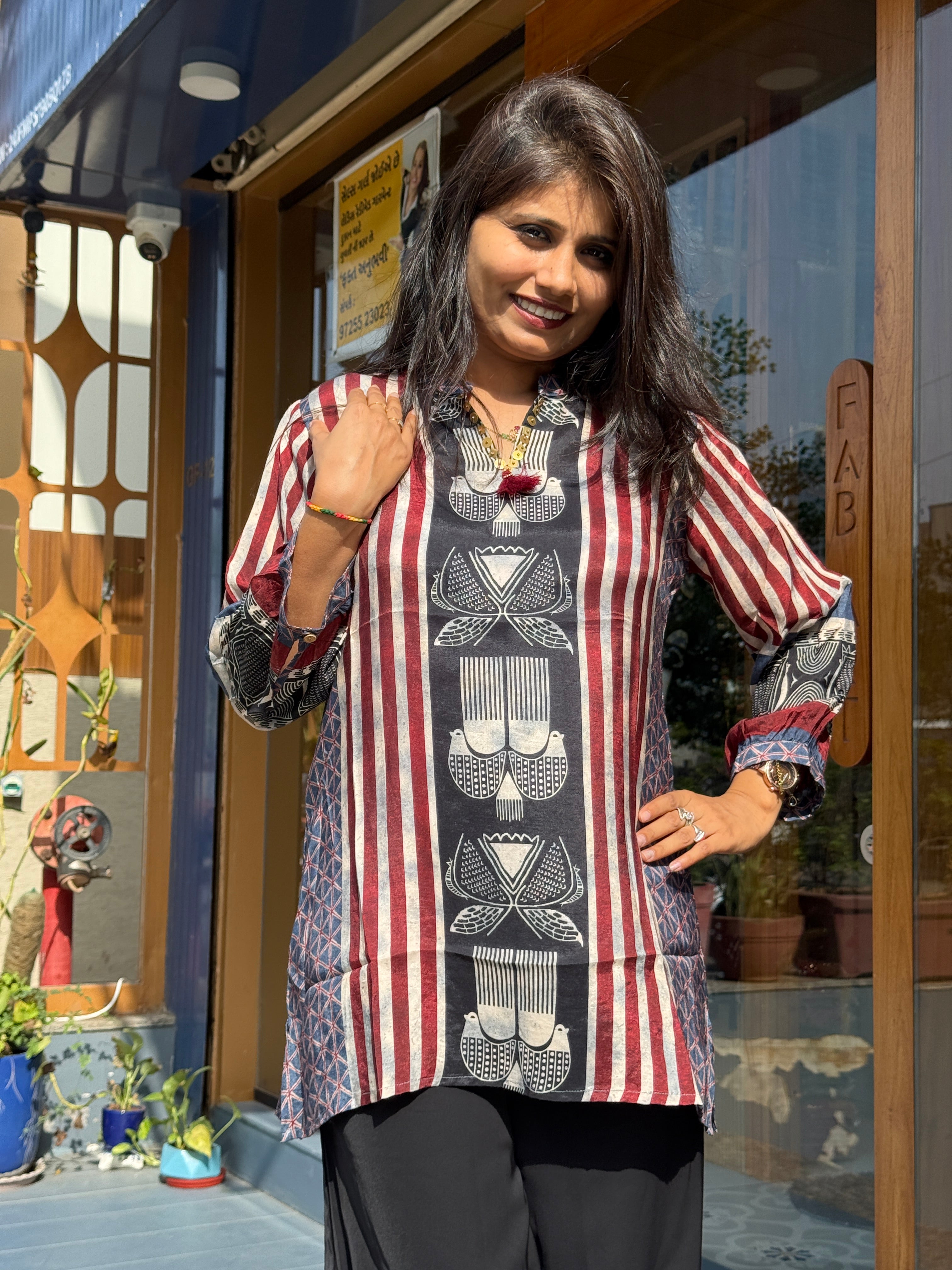 Crepe Tunic: 147
