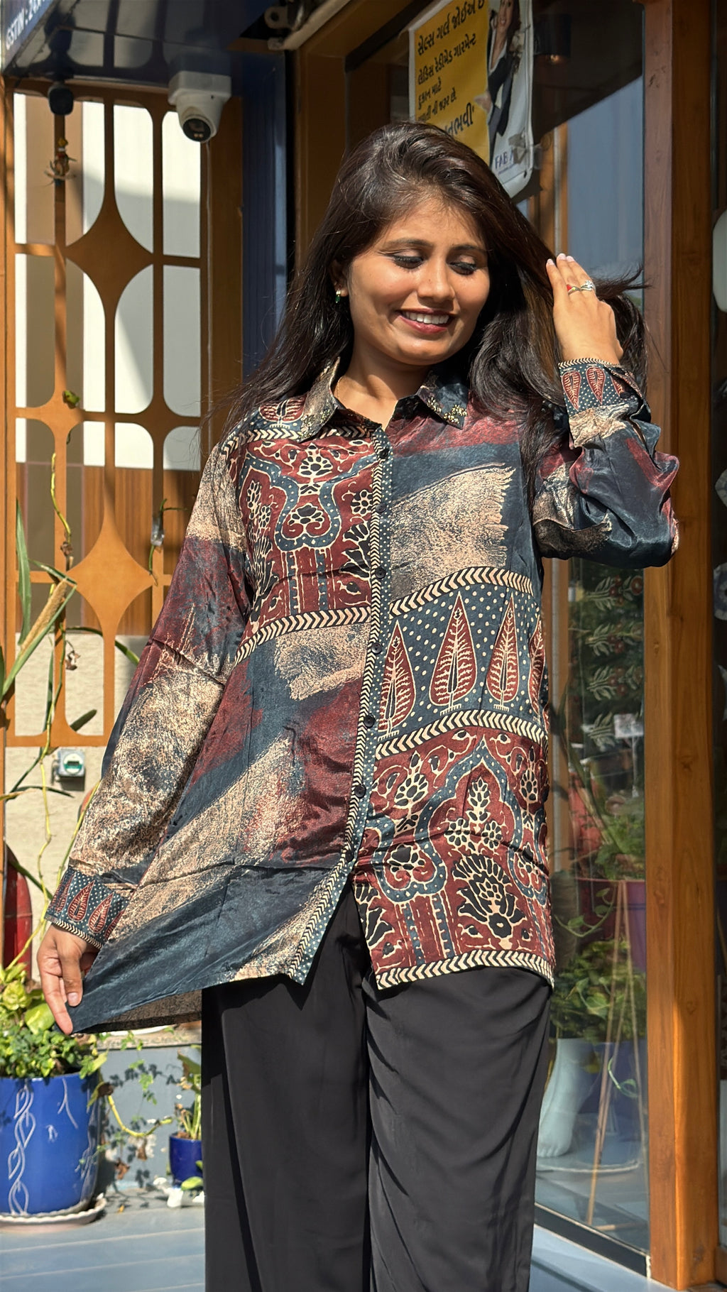 Crepe Tunic: 146