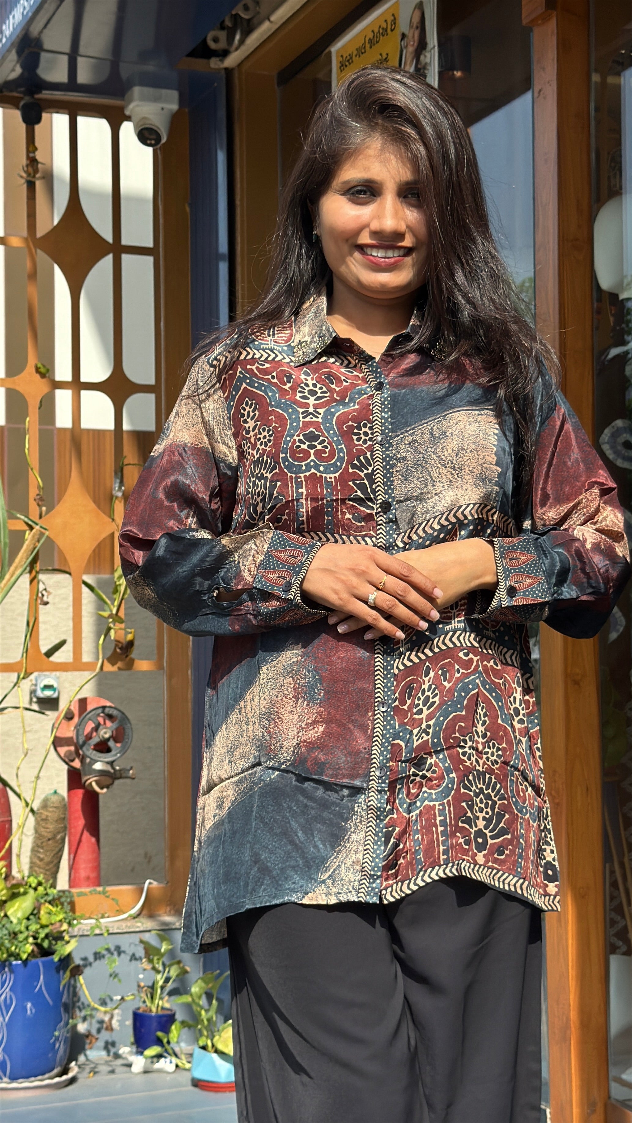Crepe Tunic: 146
